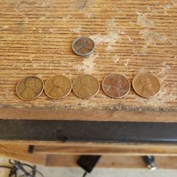 Pennies 1942,1944,1951,1959,1959