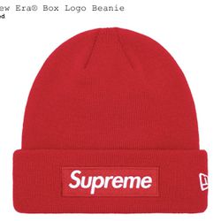 Supreme Box Logo Beanie Red