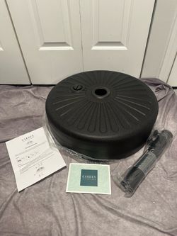 Garden Reflections Fillable Umbrella Base