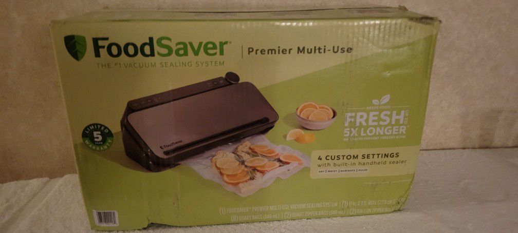 FoodSaver Premier Multi-Use Vacuum Sealer