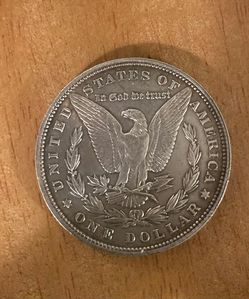 1896 Morgan Silver Dollar