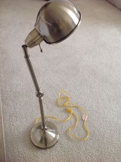 Brass desk lamp