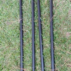 Curtain Rods Bronze Finish Used
