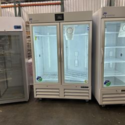 Lab Pharmacy Refrigerator Display Fridge With Glass Door