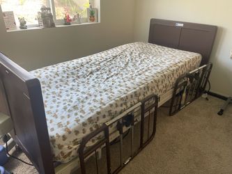 Hospital Bed Adjustable Electric with Air Matress