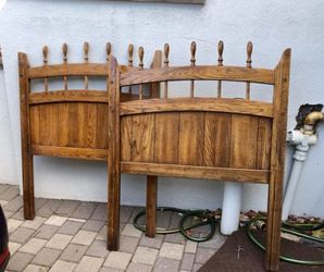 Nautical decor solid pure wood have an extra bed frame FREE if it fits headboards 2 piece Do not ask for delivery at all