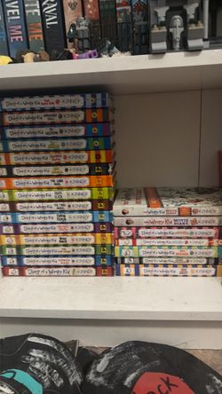 The entire collection of diary of a wimpy kid