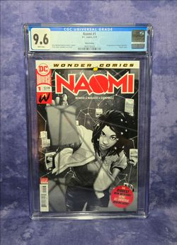 Naomi #1 2019 CGC 9.6 WP 1st App Of Naomi McDuffie
