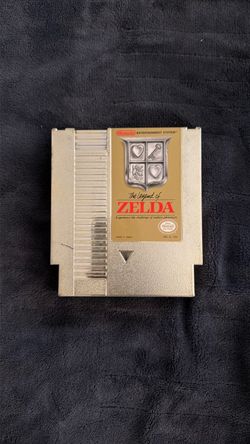 The Legend of Zelda NES Cartridge