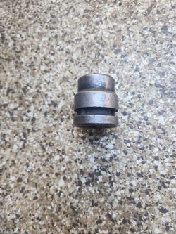 socket to remove trailer lug nuts. 1"