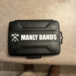 Manly Bands Tunsten Ring Size 9