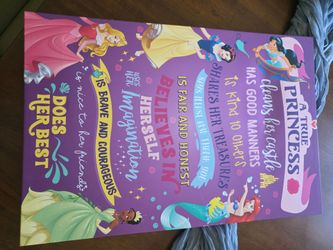 Disney Princess Canvas Wall Art