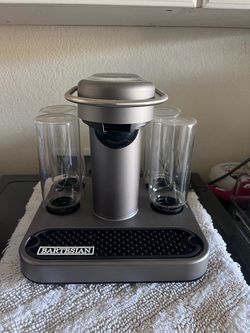 Bartesian Premium Cocktail and Margarita Machine for The Home Bar with Push-Button Simplicity and an Easy to Clean Design (55300)