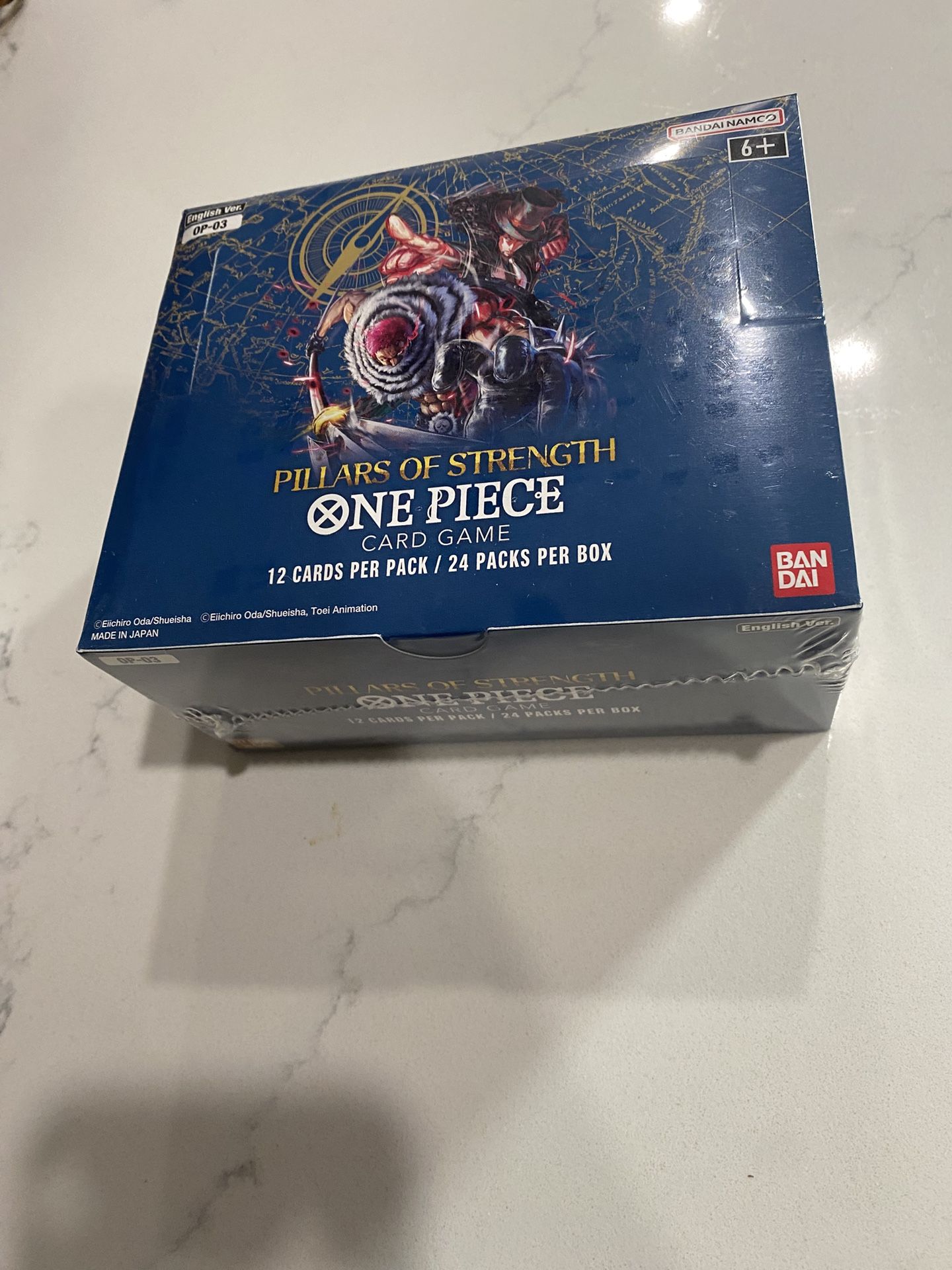 OP03 Pillars Of Strength One Piece Booster Box