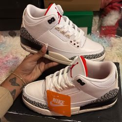 Air Jordan 3 White Cement 