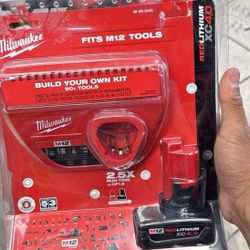 Milwaukee M12 4.0ah And Charger 