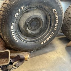 Brand New 5x4.5 Rims And Tires