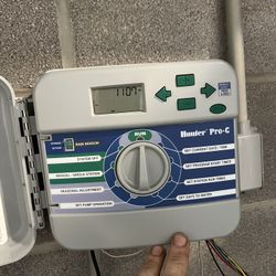 Hunter Pro-C Sprinkler System Timer