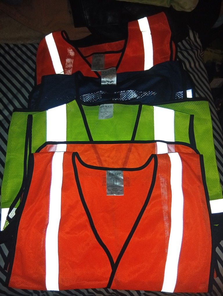 Chaleco 🦺 Para Construcción L/XL SizseGB-A 18 SIZE One SIZE