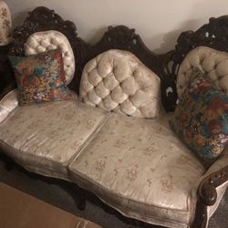 French Provençal Love Seat
