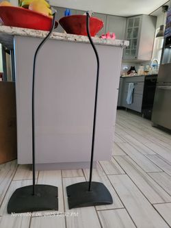 A Pair Of Used BOSE UFS-20 Series Floor Stands