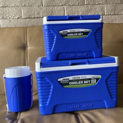 3-piece Insulated Cooler Set 