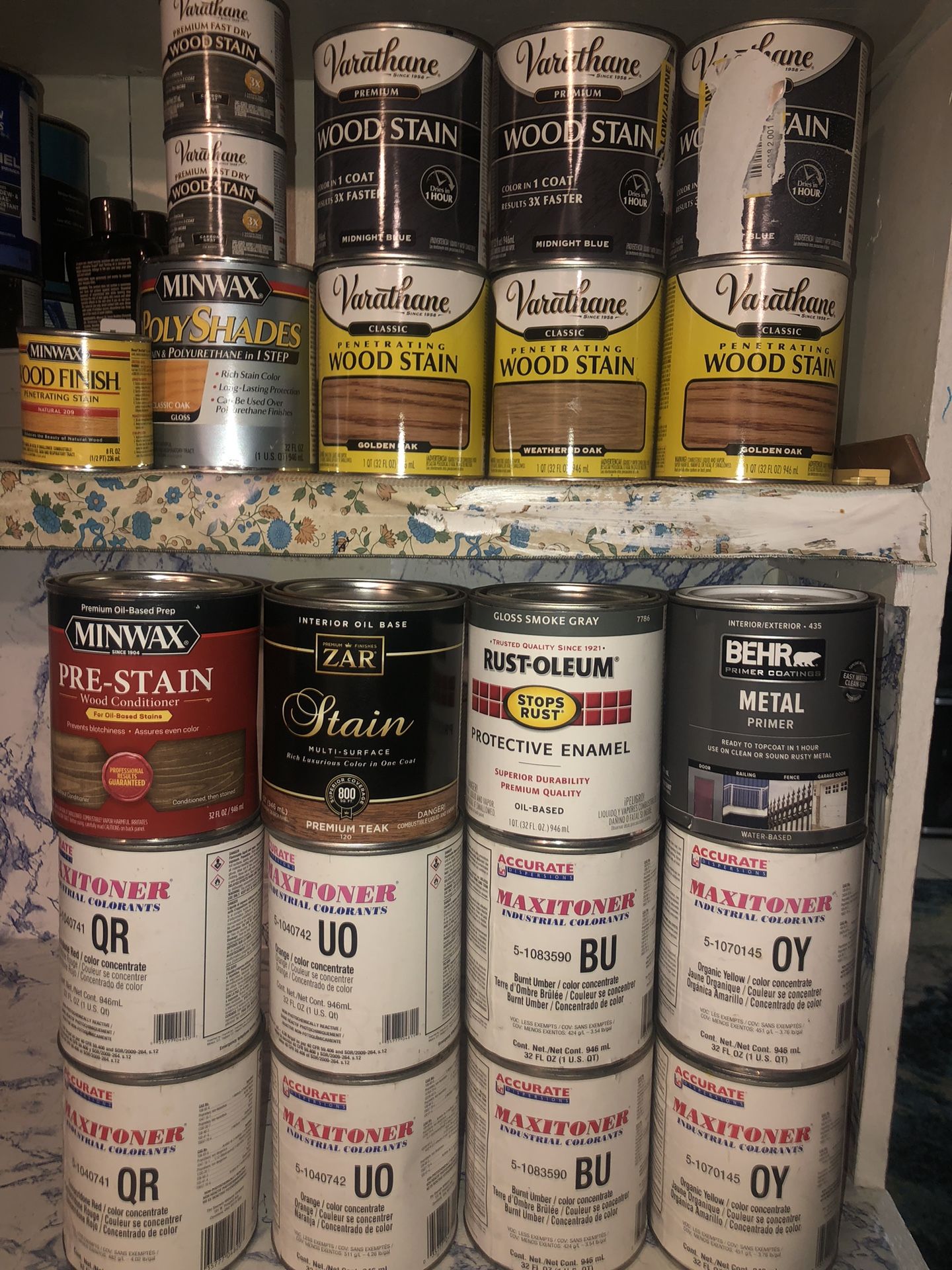 Paint, + Stain,