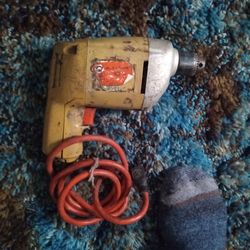 Vintage Black And Decker Drill