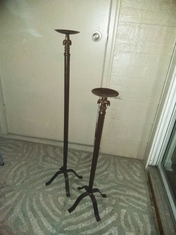 Iron Floor Metal Candle Pillars For Sale In Raleigh Nc Offerup