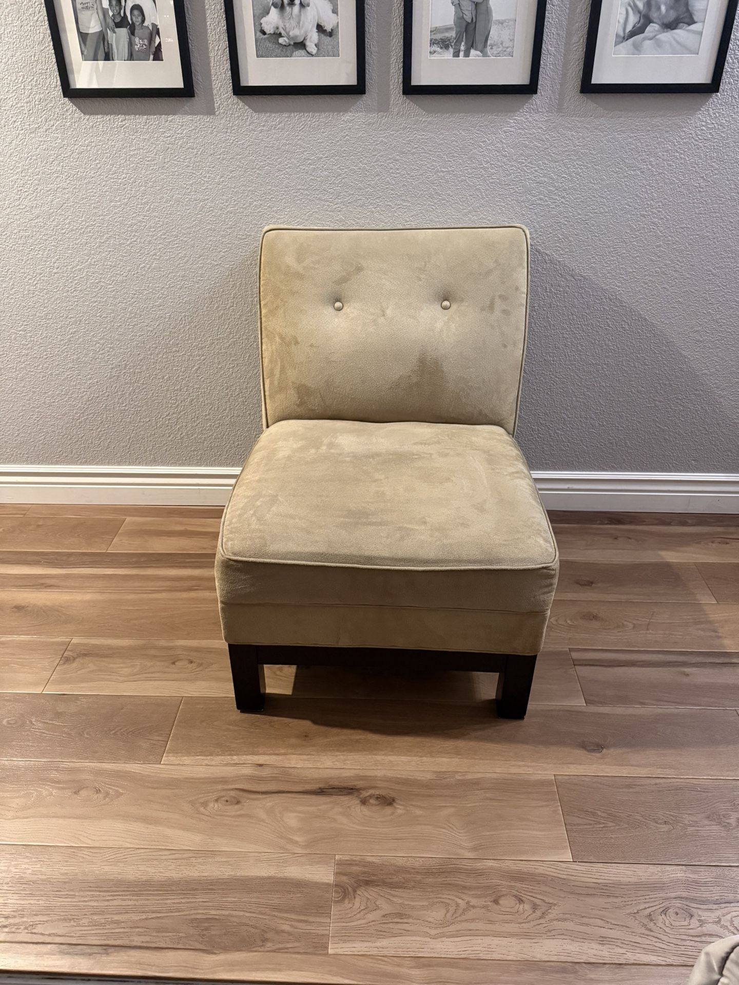 Beige Accent Chair