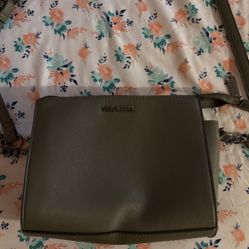 Steve Madden Olive Green Cross Body Purse