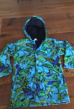Hartstring brand lizard rain coat. Size 4T