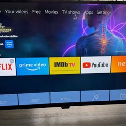 INSIGNIA 40” Smart TV Used 2 Times in a guest room