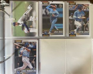 Kansas City Royals Topps Baseball Card Lot
