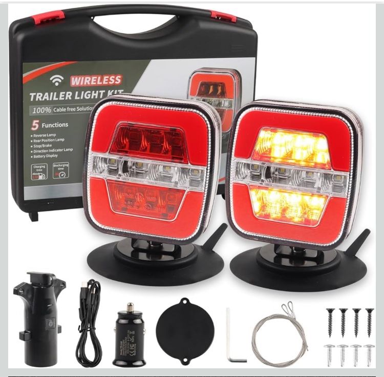 Camper And Boat Trailer Magnetic Lights (Wireless)