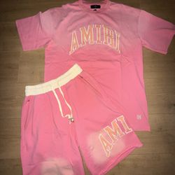 Amiri Shirt / Shorts Set 