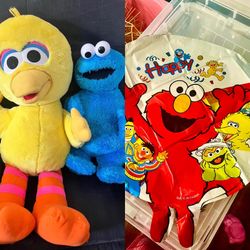 Loma Linda* Sesame Street plushies & 6 balloons