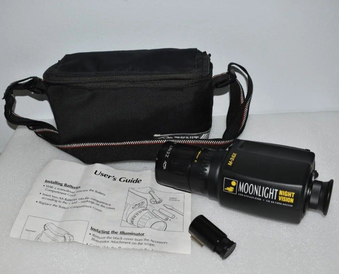 Zenit Moonlight Night Vision NV - 100 M 3.6X Infrared Scope w/ Illuminator