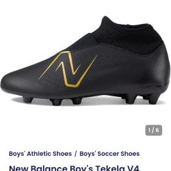Boys' Athletic Shoes
Boys' Soccer Shoes
New Balance Boy's Tekela V4 Magique Fg Soccer Shoe