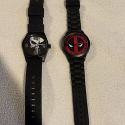 Marvel Spider-Man & Punisher Watches