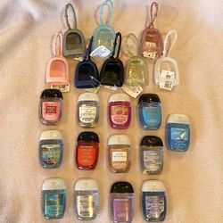 Bath & Body Works Sanitizer & Holder Set