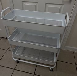 3-Tier Rolling Utility Cart