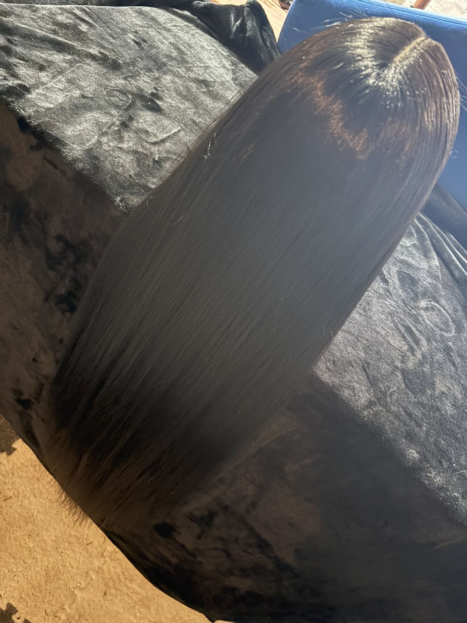 36’ Synthetic Black Wig