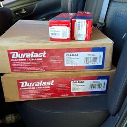 sway / stabilizer bar link and Front left / right lower control arm and ball joint assembly