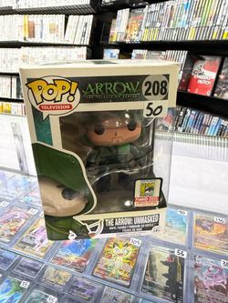 The Arrow: Unmasked Comic Con Exclusive 2015 Funko Pop