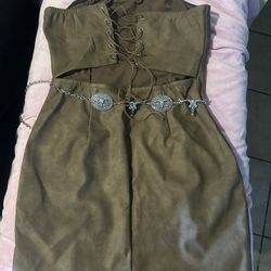 Vestido De Vaquera Nuevo 