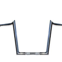 Wild 1 Chubby 1-1/4" Hooked Handlebars 12" - Chrome