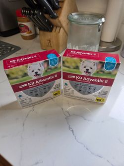 K9 Advantix II Medium Dog 4-Dose x2 Boxes
