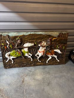Medieval Jousting Knights 3D Original Artwork by J Segura