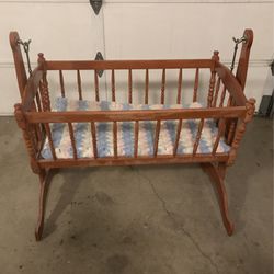 Wooden Cradle $45 